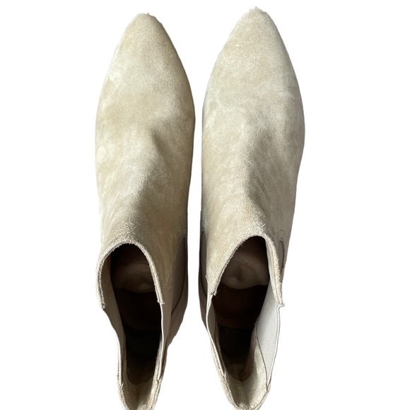 Joie Barleena Suede Cone-Heel Booties (38.5) - Picture 7 of 16